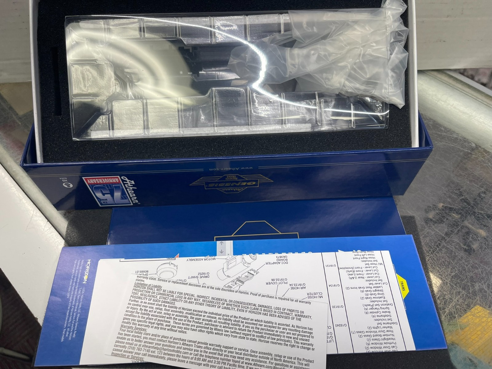 Athearn Genesis HO G19560 Santa Fe F3B #21A with DCC & Sound