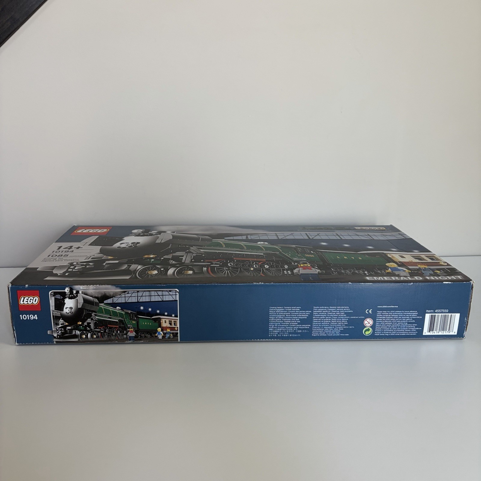Lego Emerald Night 10194 Model Train Brand New Sealed Set Locomotive Freight Toy