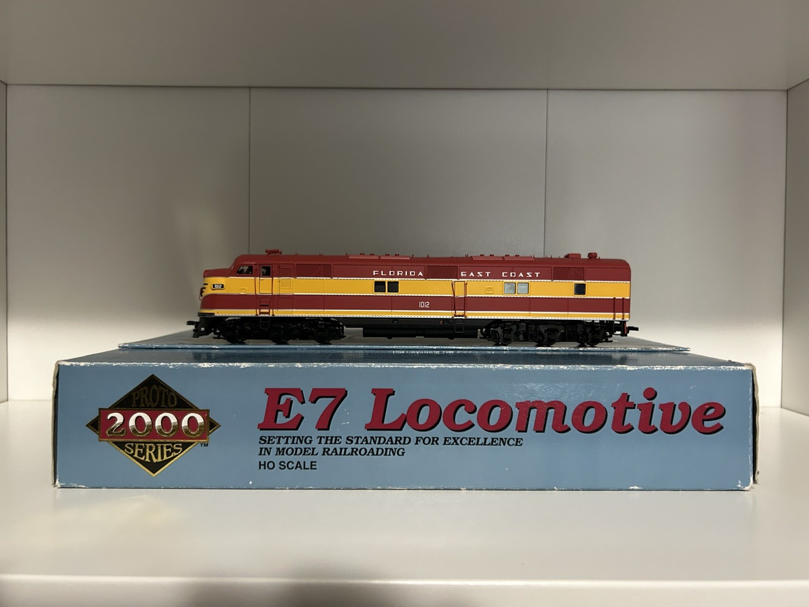 HO Proto 2000 Florida East Coast EMD E7A No. 1012 Powered Locomotive