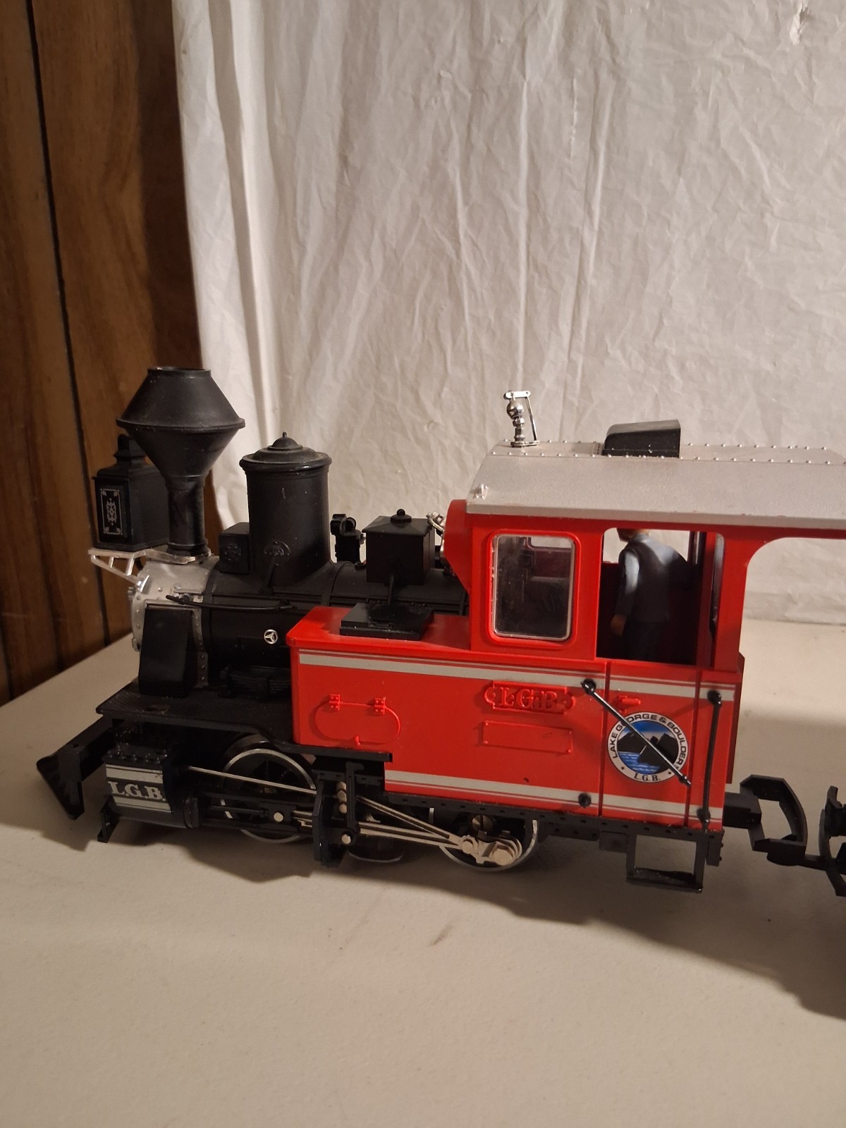 Lehmann LGB West Germany Made Train, Tracks, Book And Figures.