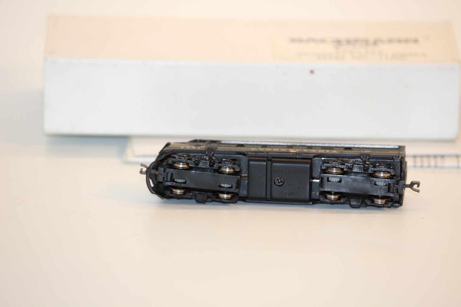 Pennsylvania Railroad PRR F7A Rd# 9656A Bachmann Plus 11266 knuckle couplers
