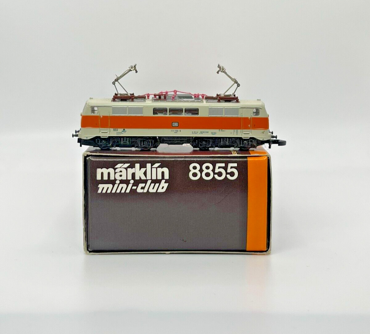 Z Scale Marklin Mini-Club 8841 BR 111 Eletric Locomotive Original Box