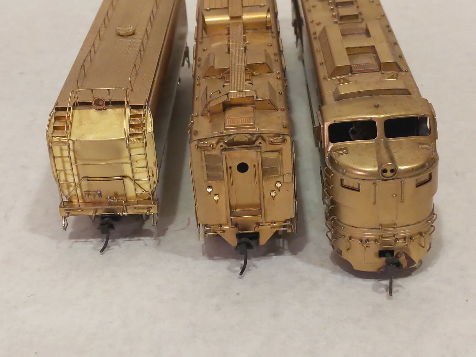 Alco Union Pacific Three Unit Gas Turbine Unpainted Brass D-150 HO