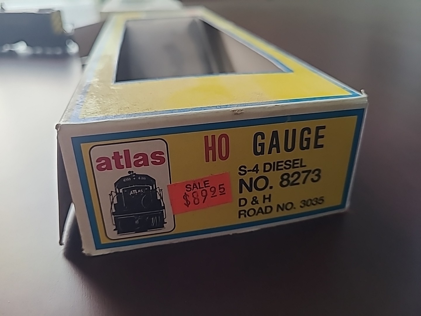Atlas HO Scale D&H Delaware Hudson Alco S4 Diesel Locomotive #3035 LN OB 8273
