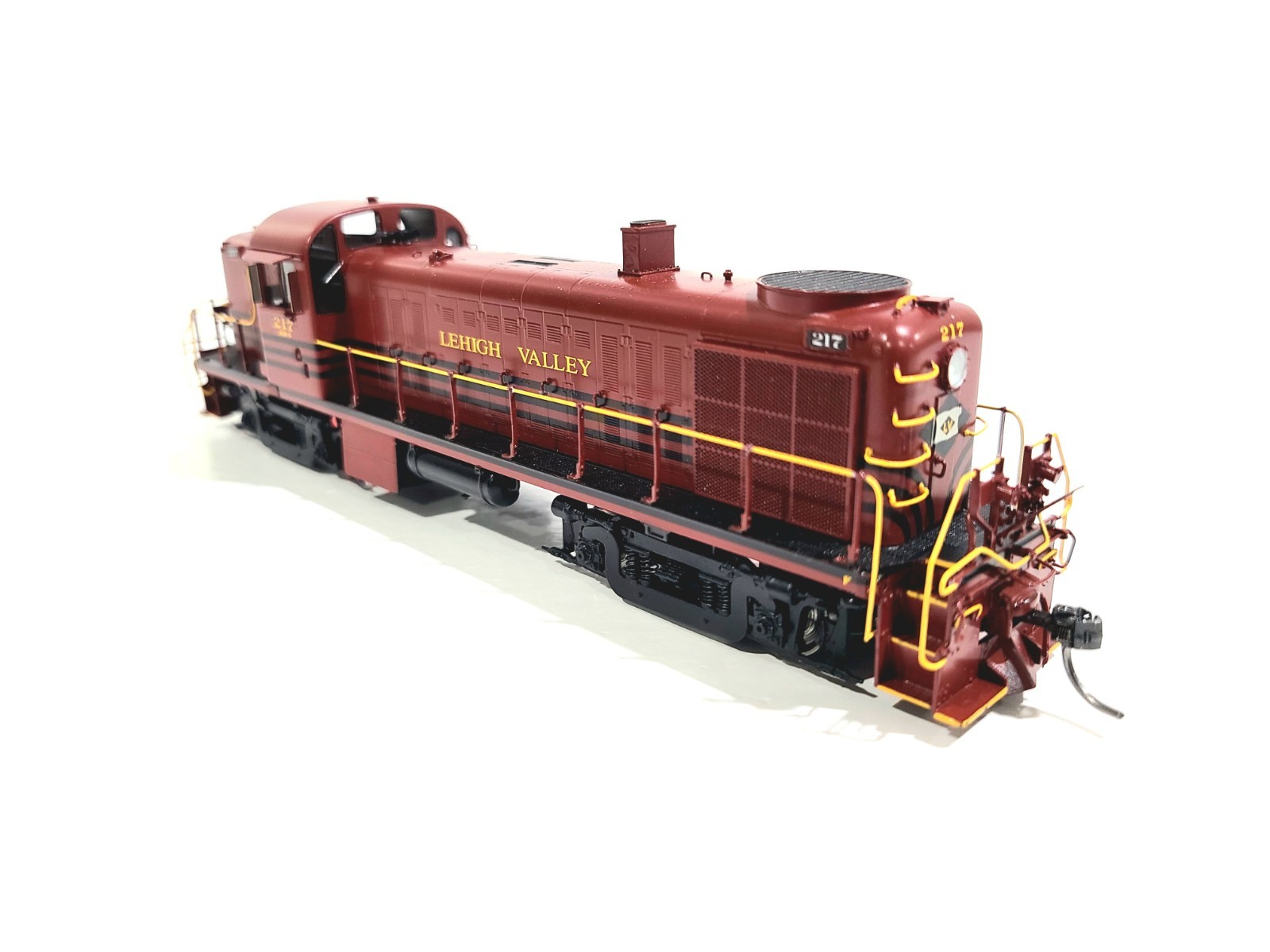 Division Point LV Alco RS-2 Lehigh Valley #217 HO Brass Model #DP-4458 DCC