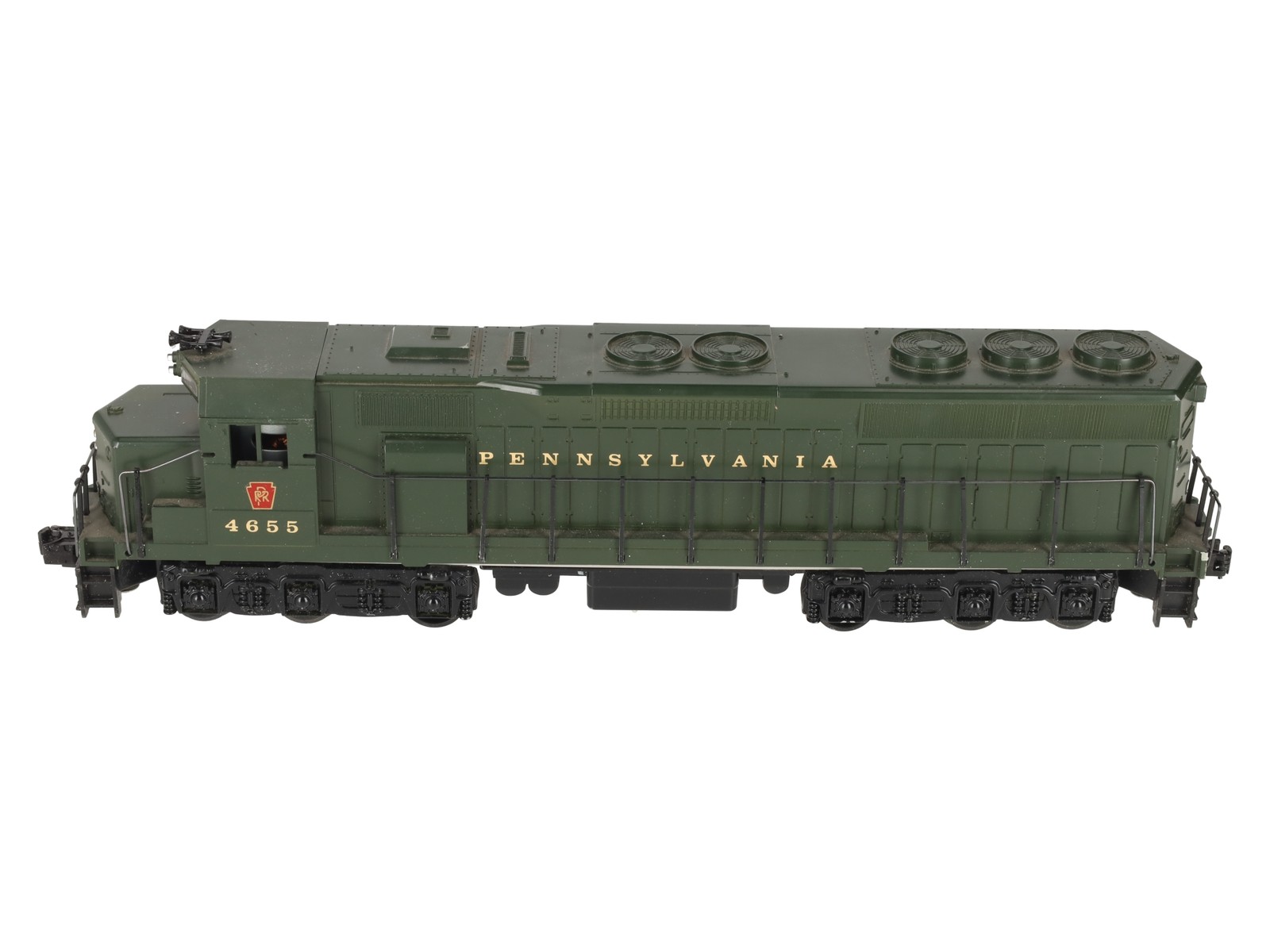 Williams 4655 Pennsylvania Green EMD SD45 Diesel Locomotive/Box