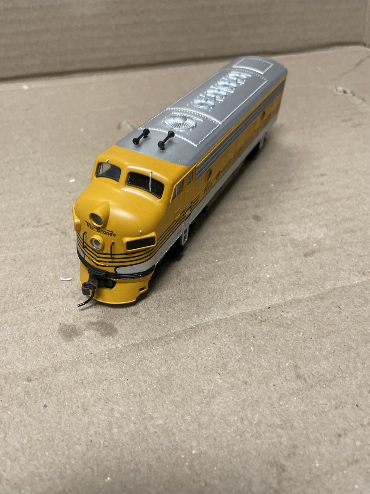 1970 HO Scale Tyco & Bachman Lot Of Union Pacific Diesel Locomotive And Cars !