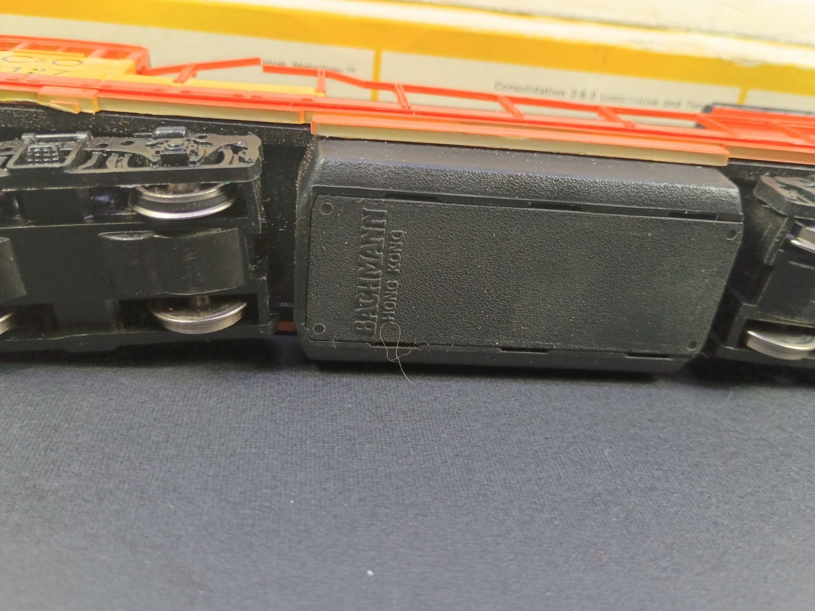 Bachman GE U36B Diesel Locomotive Chassis HO Scale Item 0626 Read