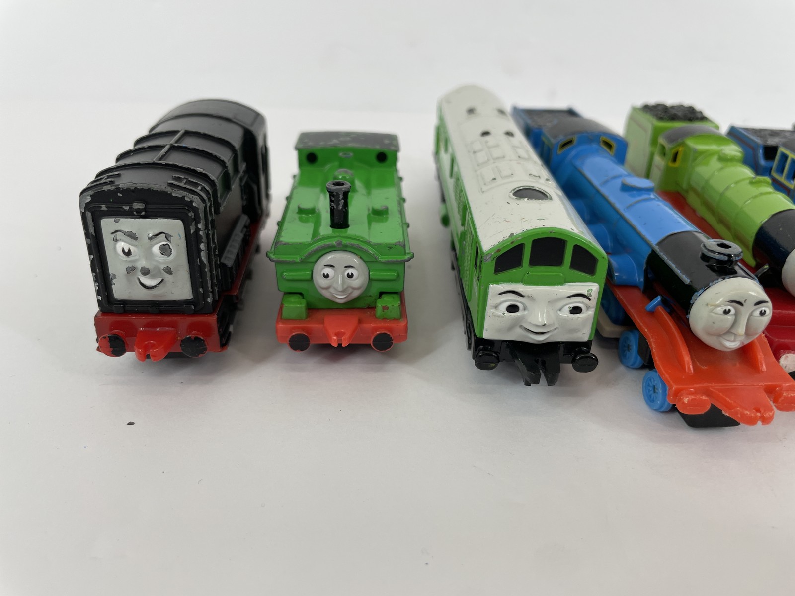 Thomas & Friends ERTL Learning Curve Die-Cast Metal Train Engine Lot 9 Pcs