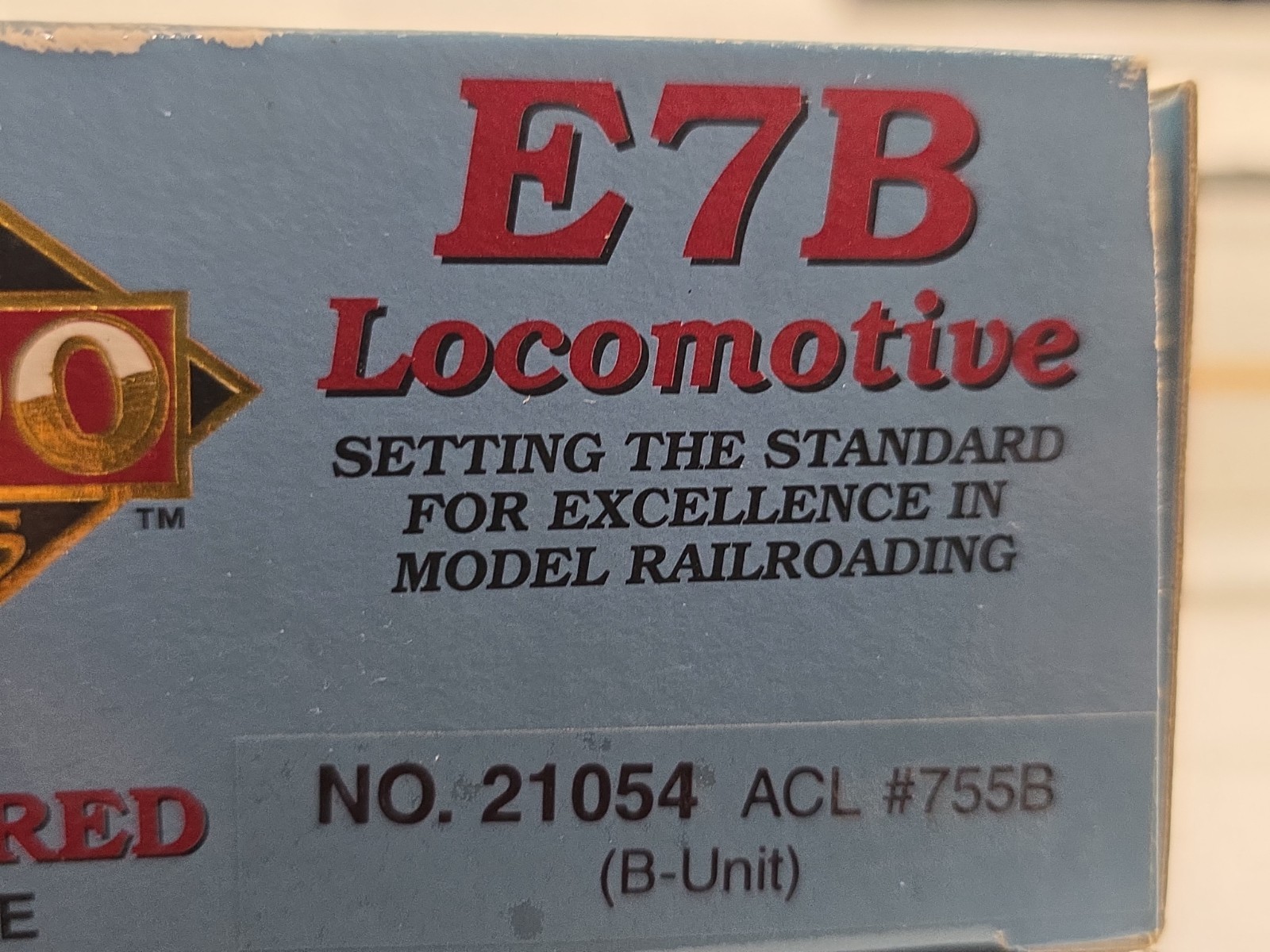 Proto 2000 HO Scale 21054 Dummy Atlantic Coast Line E7-B Unit ACL 755B NOS