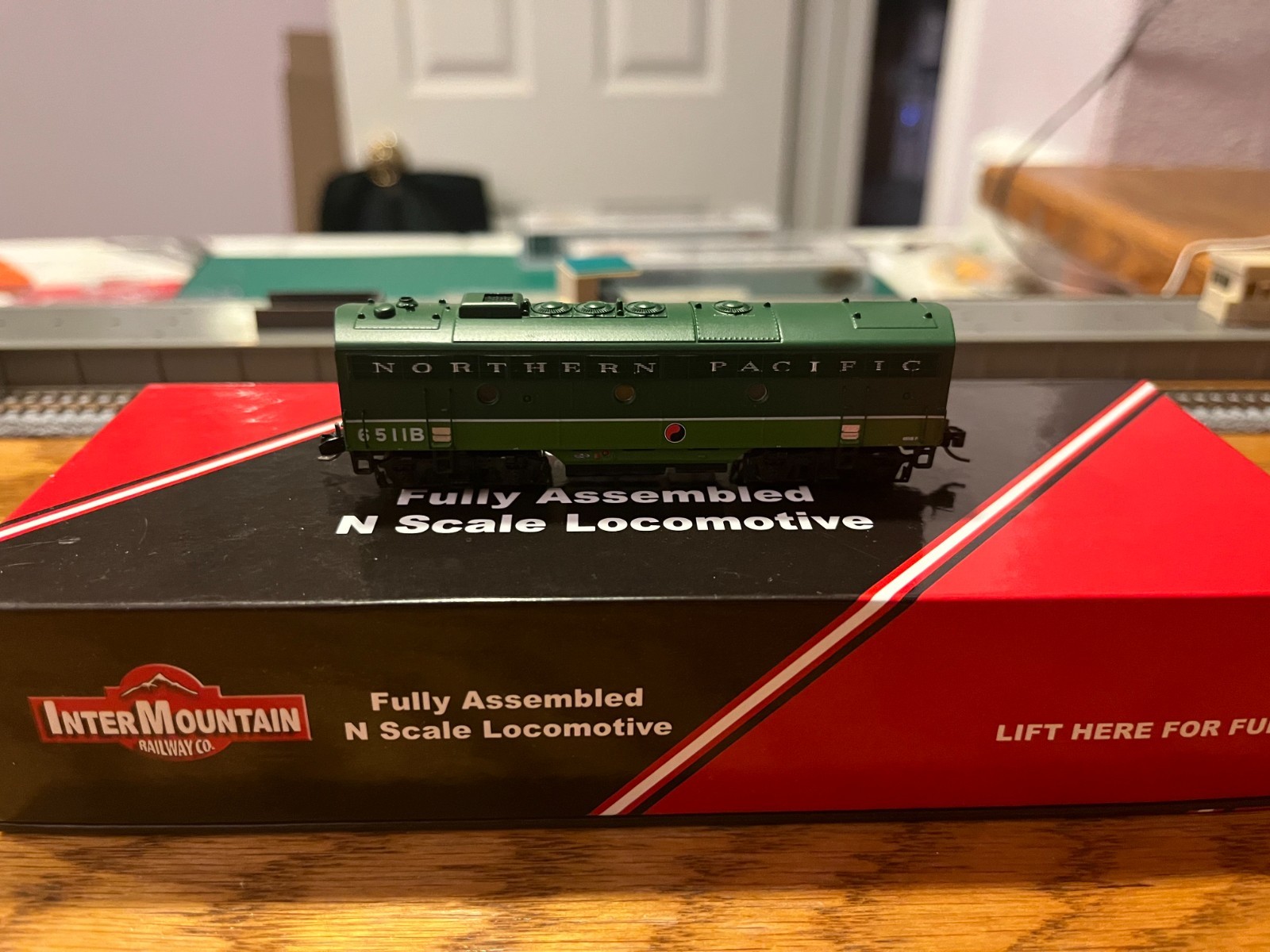 InterMountain N Scale EMD F7B Northern Pacific NP Loewy #6511B DCC w/LokSound