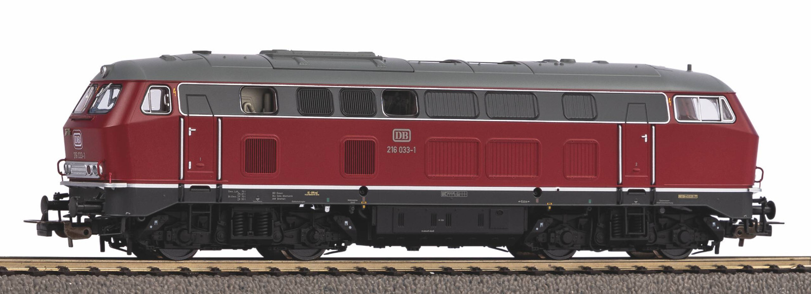 PIKO 52416 Electric Locomotive BR 215 033-1 DB Ep IV SOUND NEW OVP 1:87
