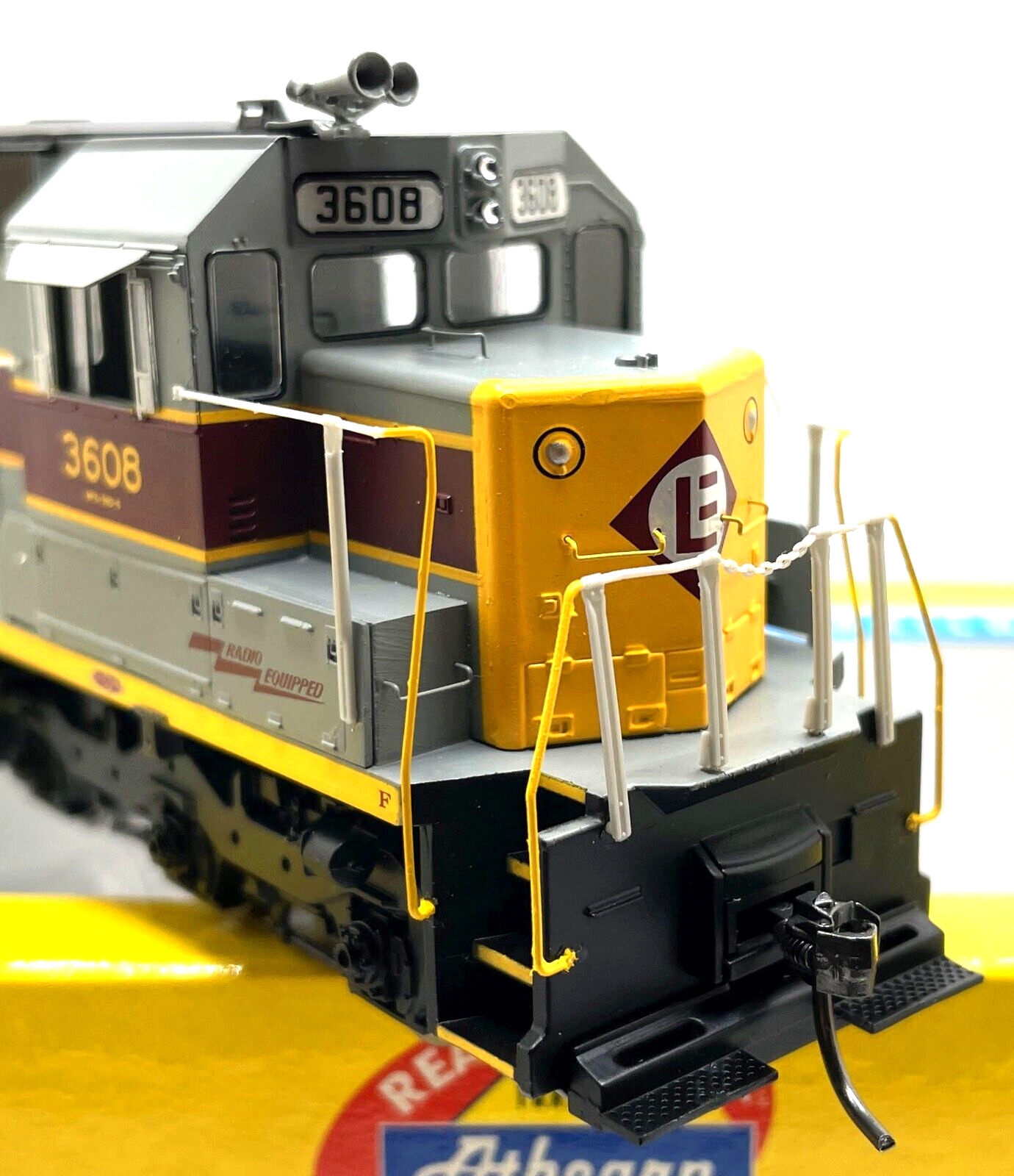 HO ATHEARN 95417 SD45 ERIE LACKAWANNA # 3608 DCC NCE D135RJ DECODER INSTALLED