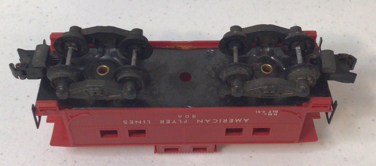 GILBERT American Flyer Lines 806 CABOOSE S Gauge Made in USA 1956 (WBOX)