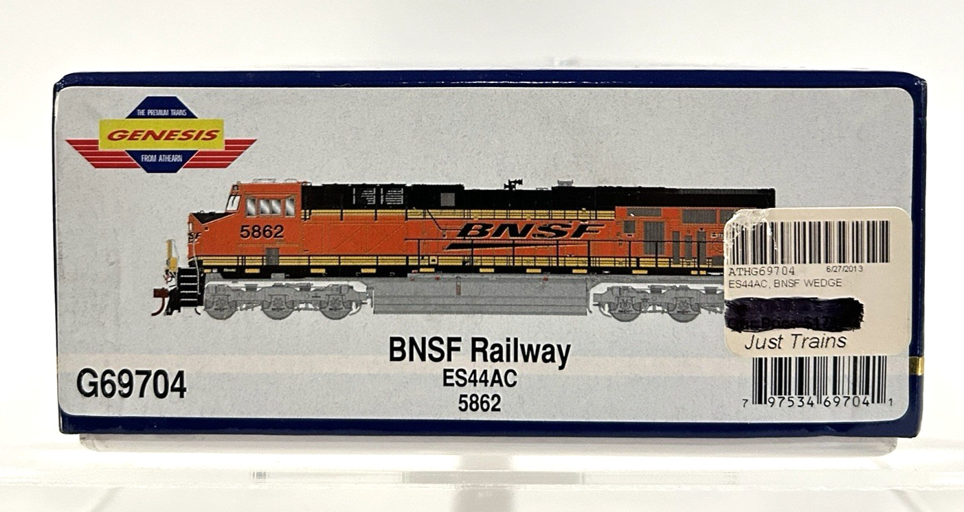 HO Scale Athearn Genesis G69704 Burlington Northern Santa Fe BNSF ES44AC #5862