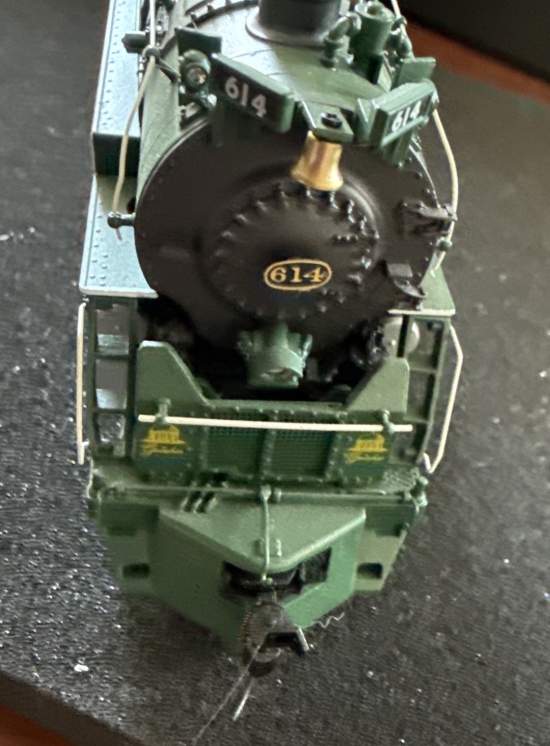 Paragon3 Series Brass Hybrid C&O J3A 4-8-4, #614