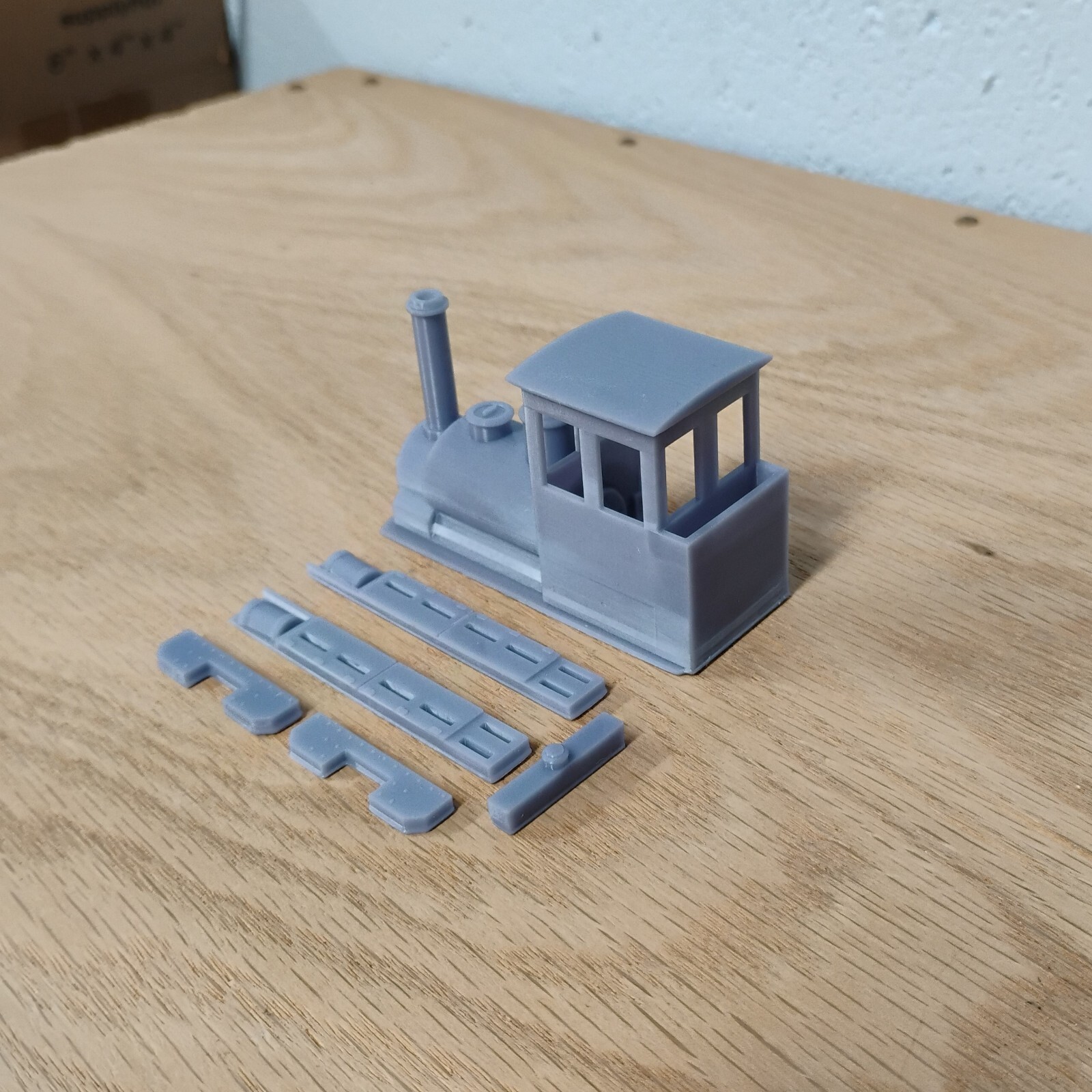 On18 STEAM LOCO kit #2. For Kato 11-109 Chassis. RESIN 3D Print. NEW!