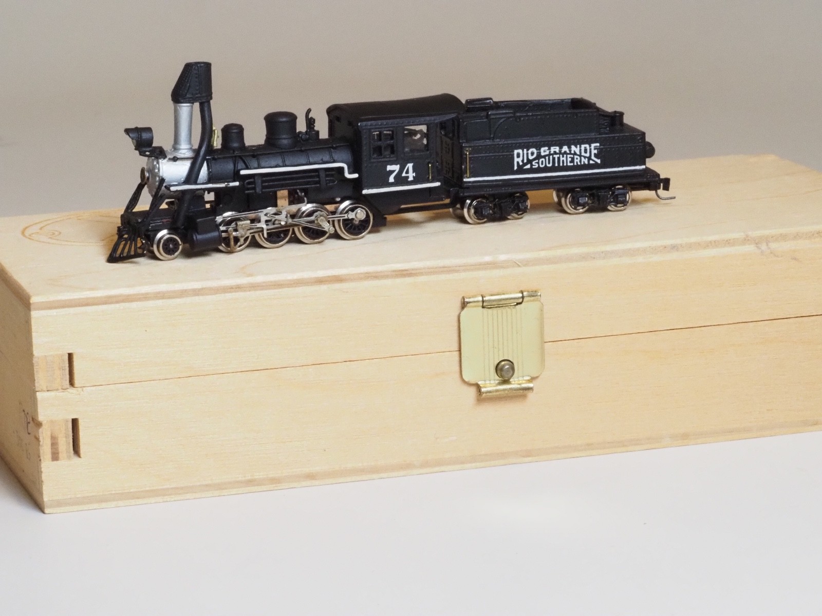 R.G.S Brass B-4F Consolidation 2-8-0 Westmodel Scale N- Nn3 Z-track Rio Grande