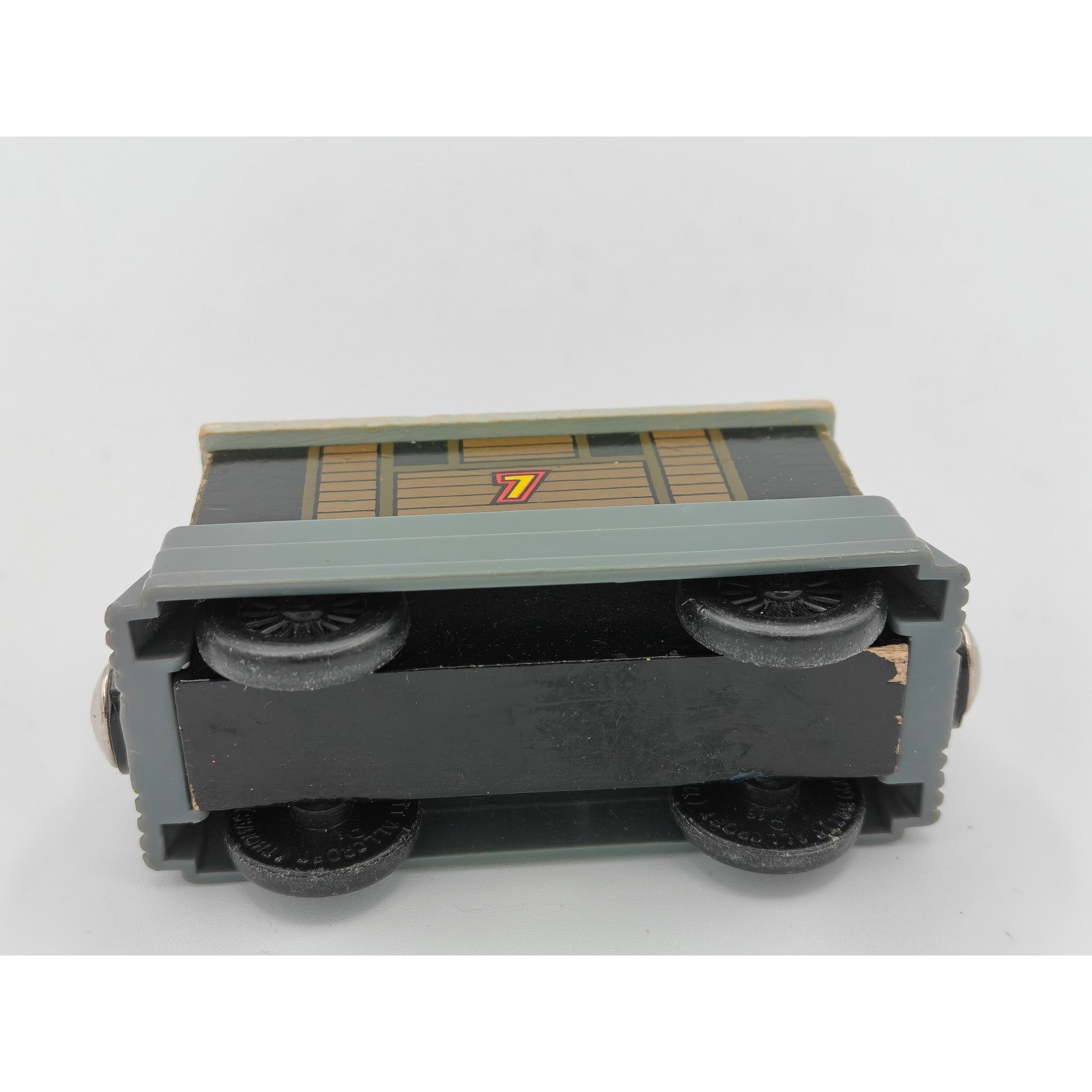 Thomas & Friends Wooden Railway Toby the Tram Engine Brown Wood Train Number 7