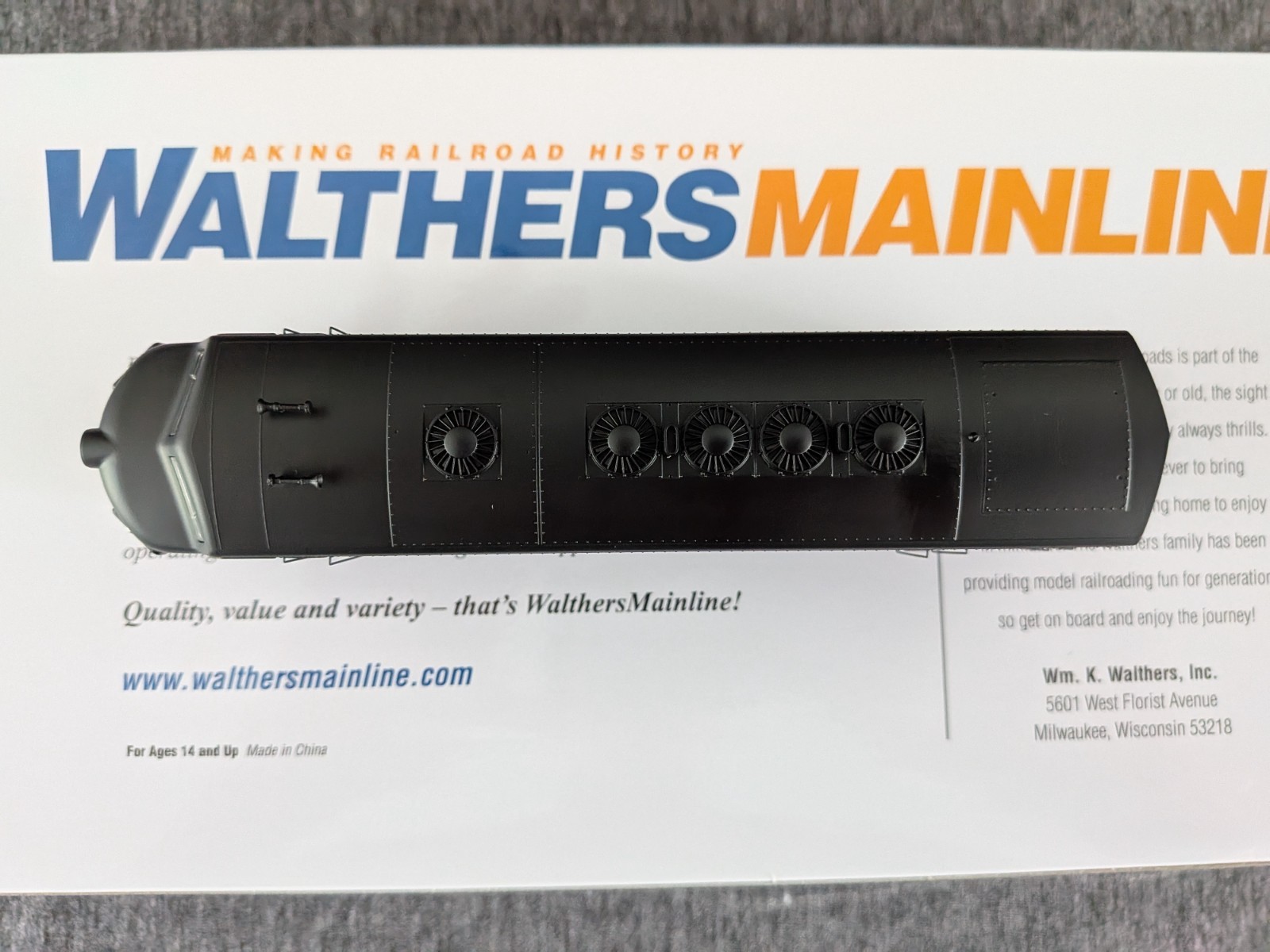 Walthers Mainline HO F7A, Penn Central #1678, #910-19986, DCC/Sound.