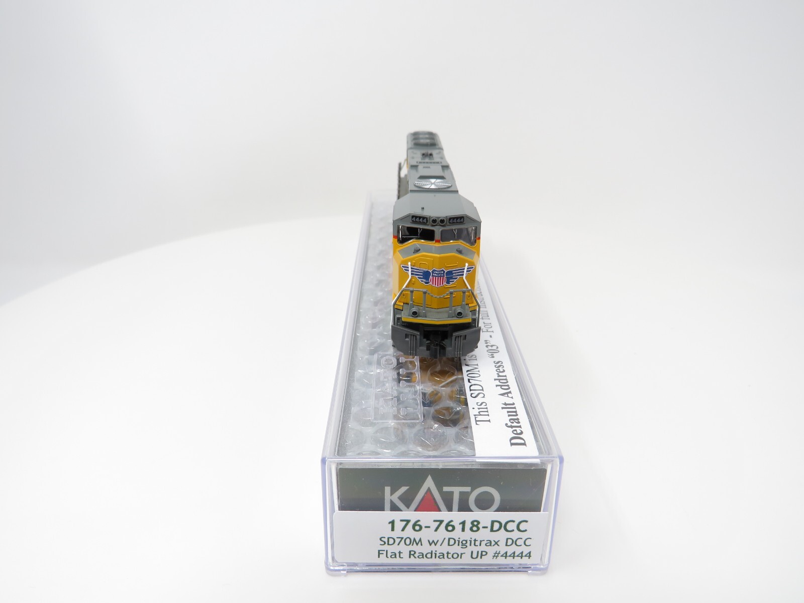 Kato N 176-7618-DCC Union Pacific UP EMD SD70M Diesel Locomotive Freight Train