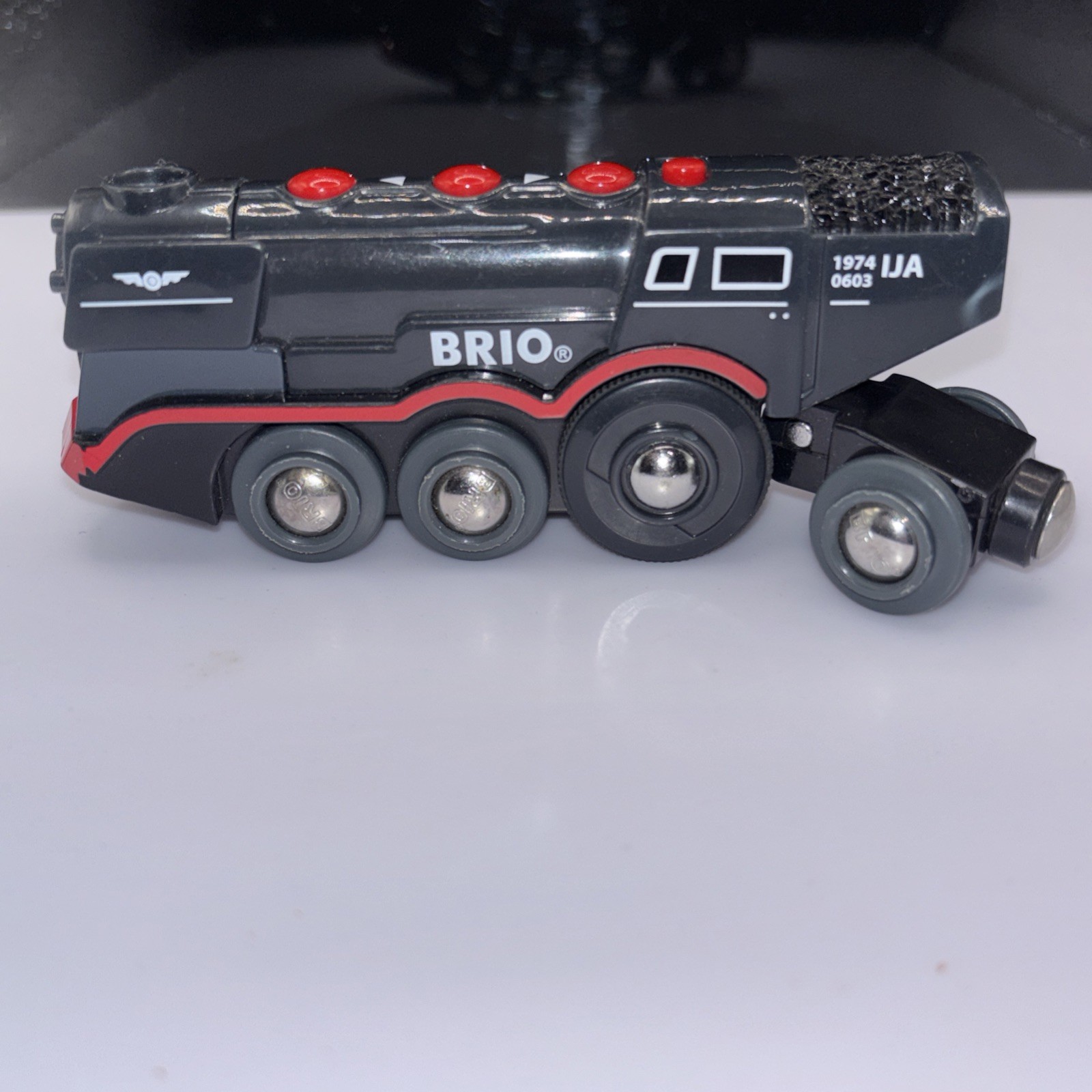 Rare Brio World 33216 Great Steam Engine Battery Train. Never Sold In USA. Works