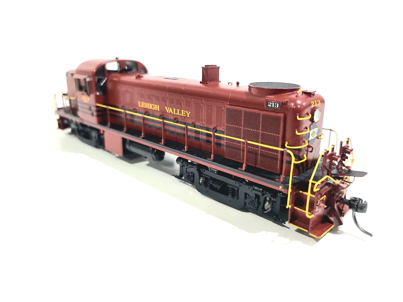 Division Point LV Alco RS-2 Lehigh Valley #213 HO Brass Model #DP-4458 DCC