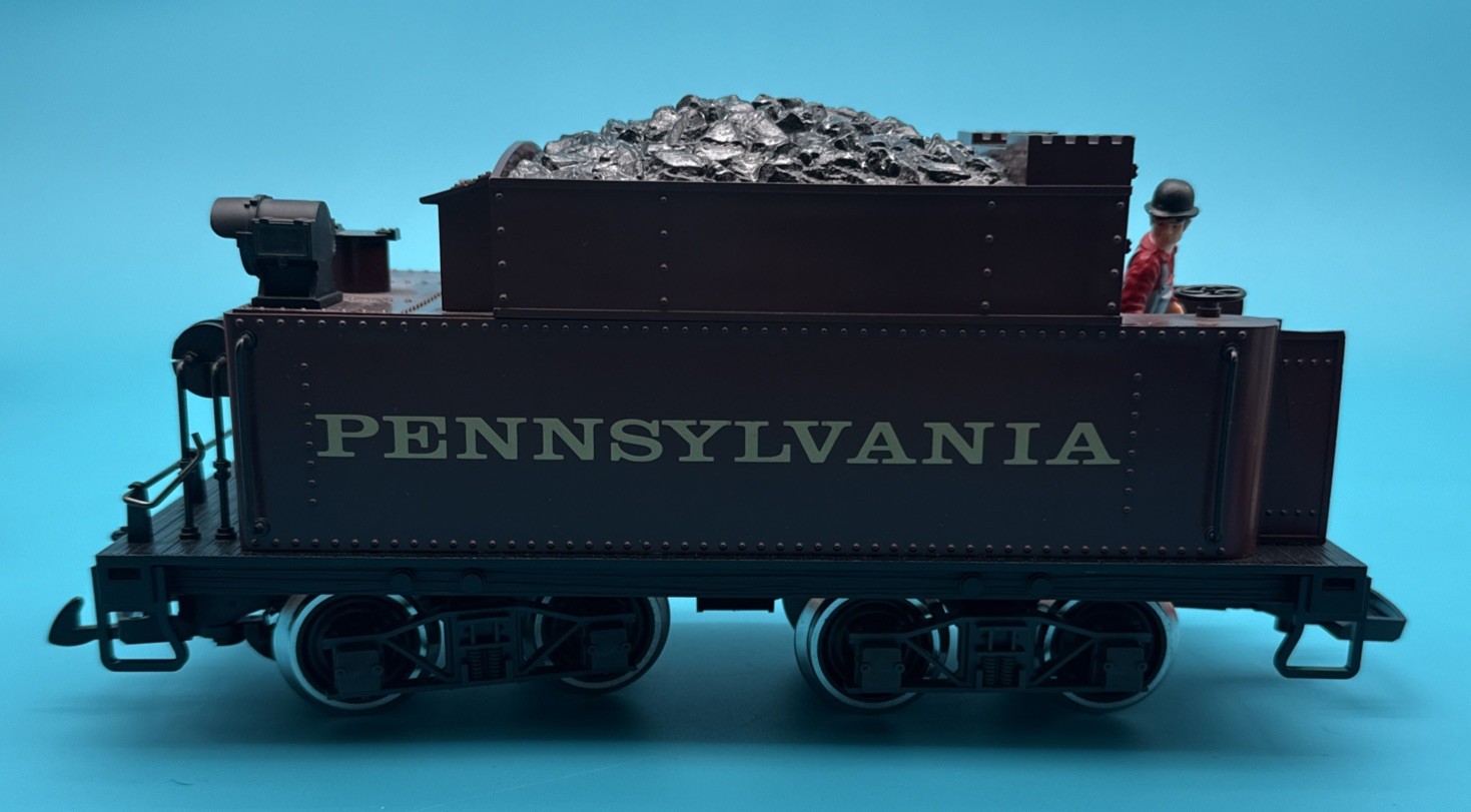 LGB 2219S Pennsylvania Mogul Tender W/Sound, G Scale, Tuscan Red, C7/EX, Rare