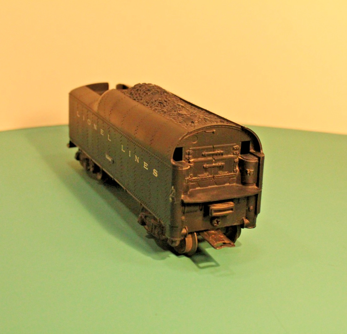POST WWII LIONEL 736 BERKSHIRE STEAM LOCOMOTIVE & 2046W COAL TENDER, WORKS/RUNS