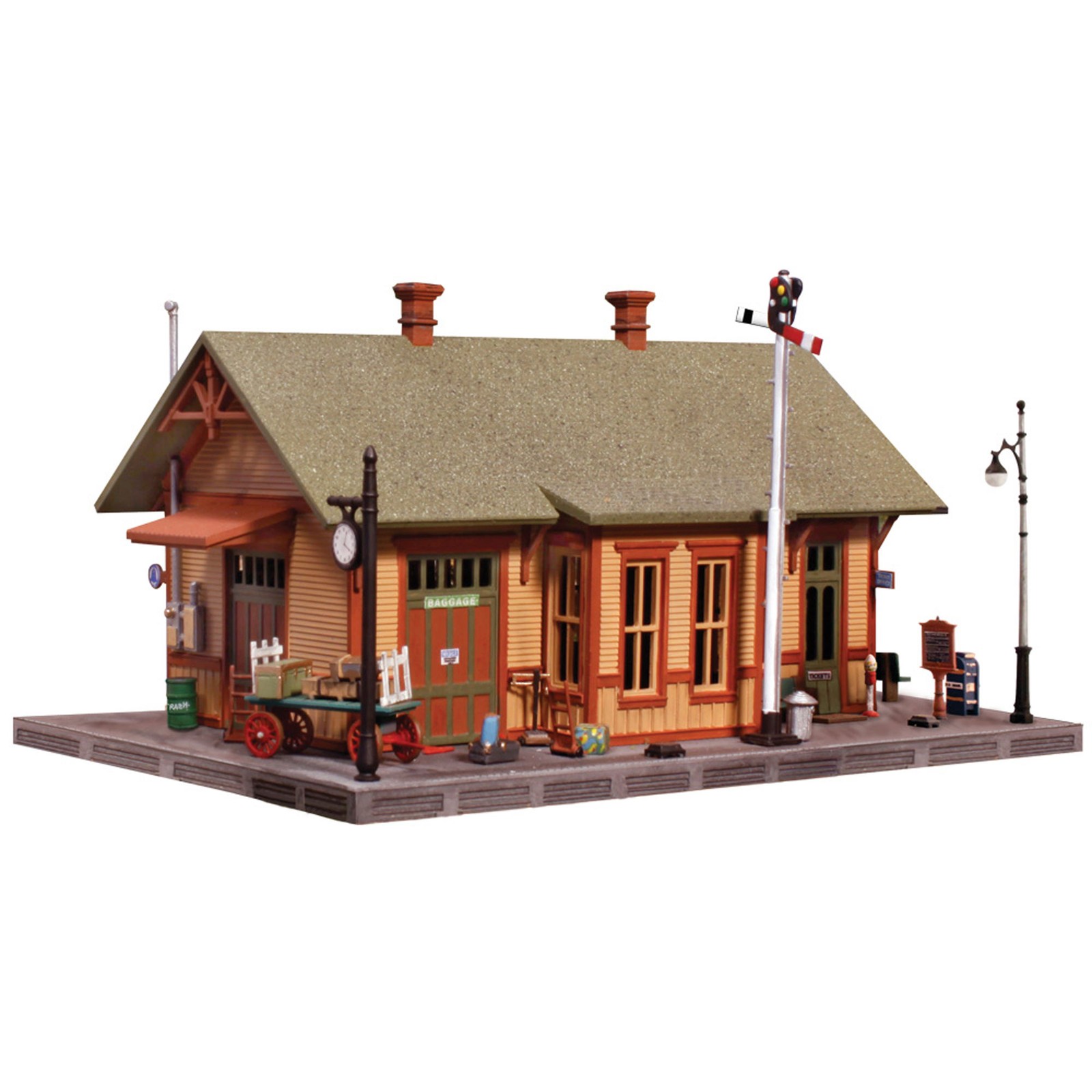 Woodland Scenics N KIT Woodland Station WOOPF5207 N Buildings