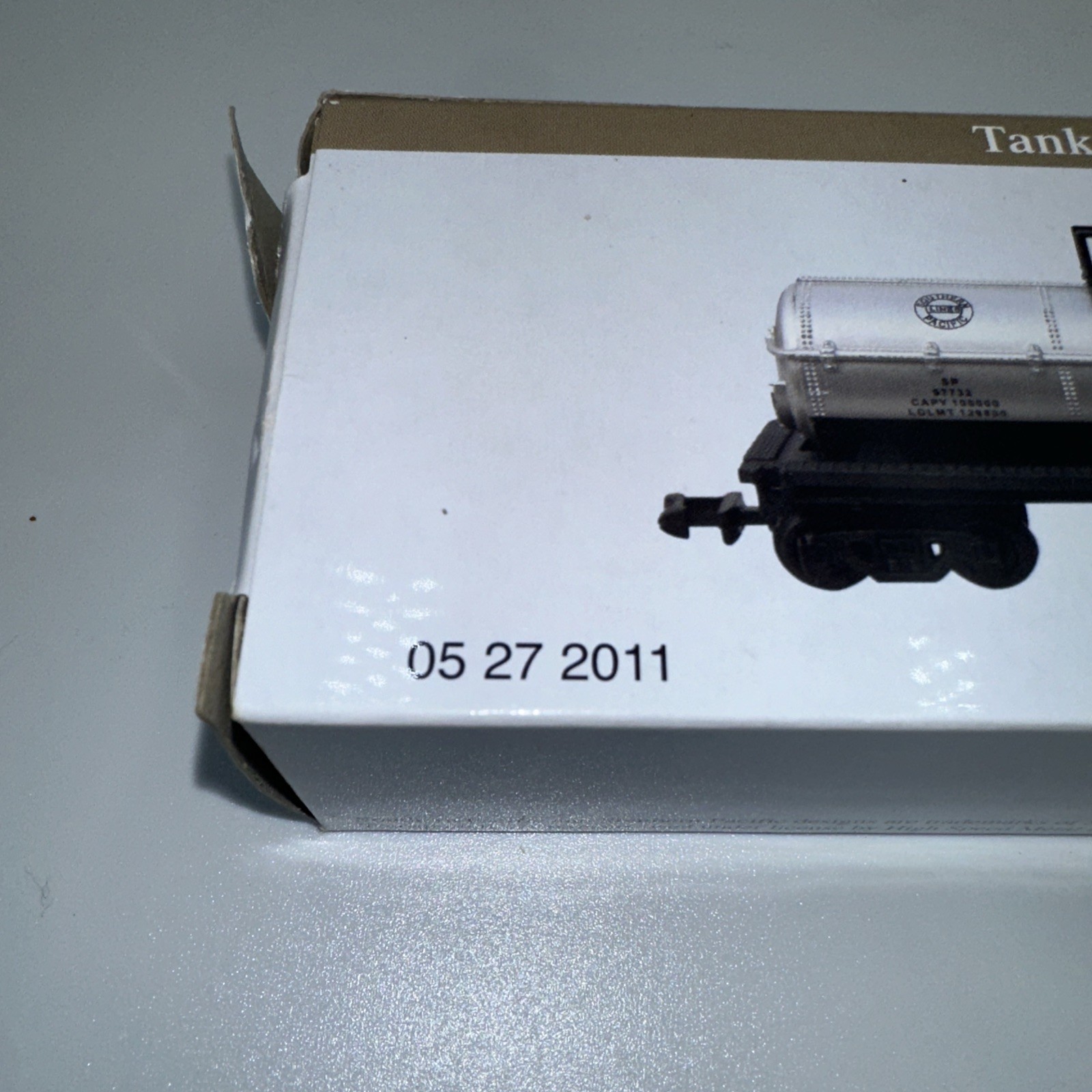 Vintage Train Model Tank Car Southern Pacific Locomotive No. 419 w/ box