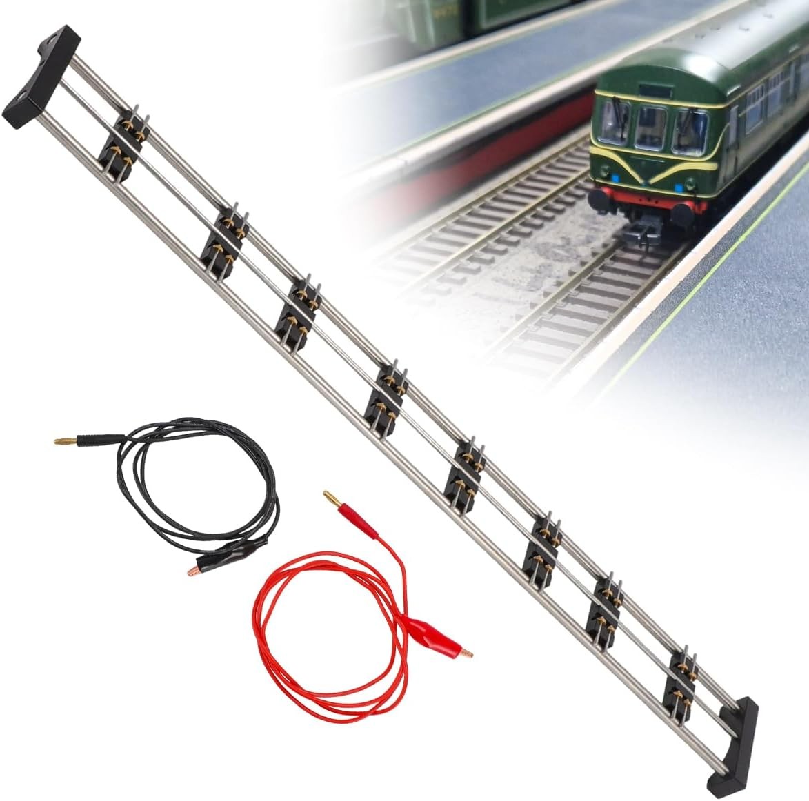 50cm Long Rolling Road For Testing OO/HO Gauge Locomotives 1:87 Scale