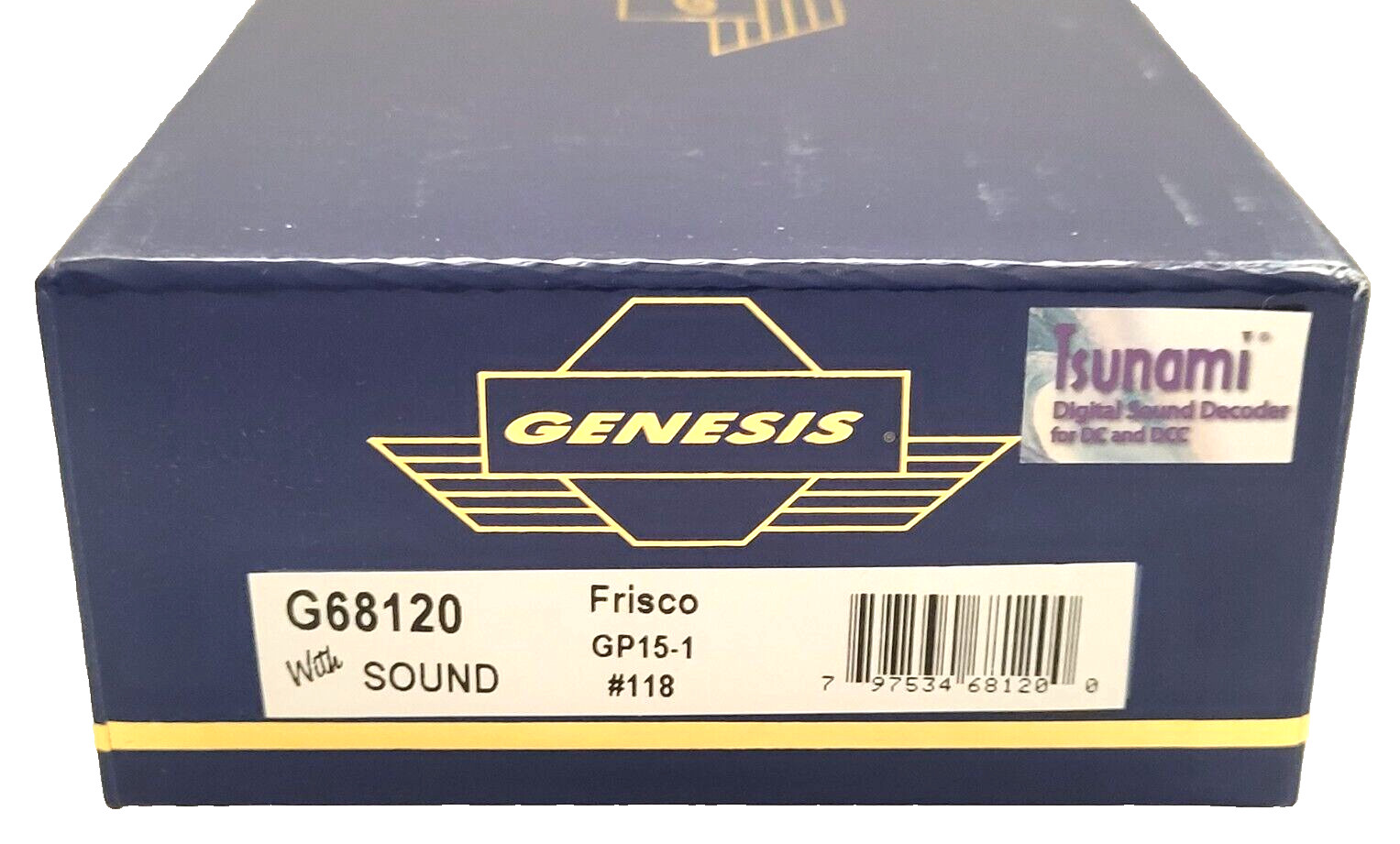 Athearn Genesis 68119 HO Scale GP15-1 Frisco #100 With DCC and Sound New Tested