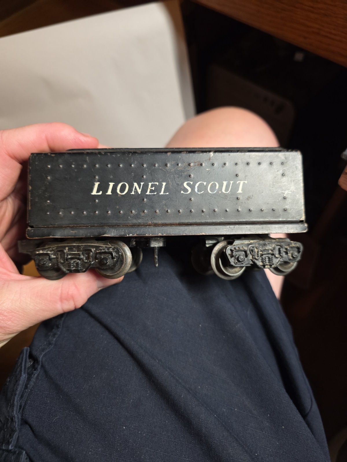 Vintage Lionel Postwar O Gauge Lionel Scout Tender 1:48 Scale Metal VTG