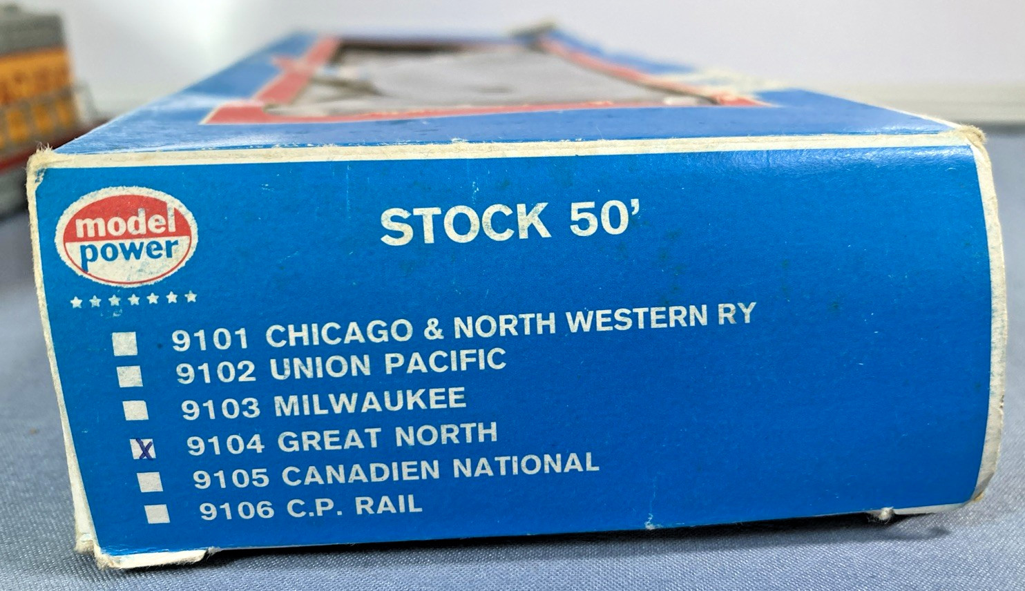 Model Power HO Scale Union Pacific #9104 Great North Train Made Yugoslavia