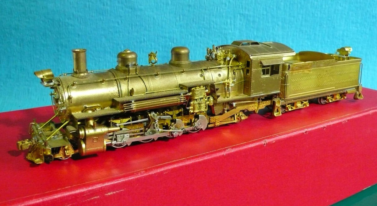 Westside Model D&RGW K-37 Mikado HOn3 Gauge Brass Steam Locomotive Nakamura 089