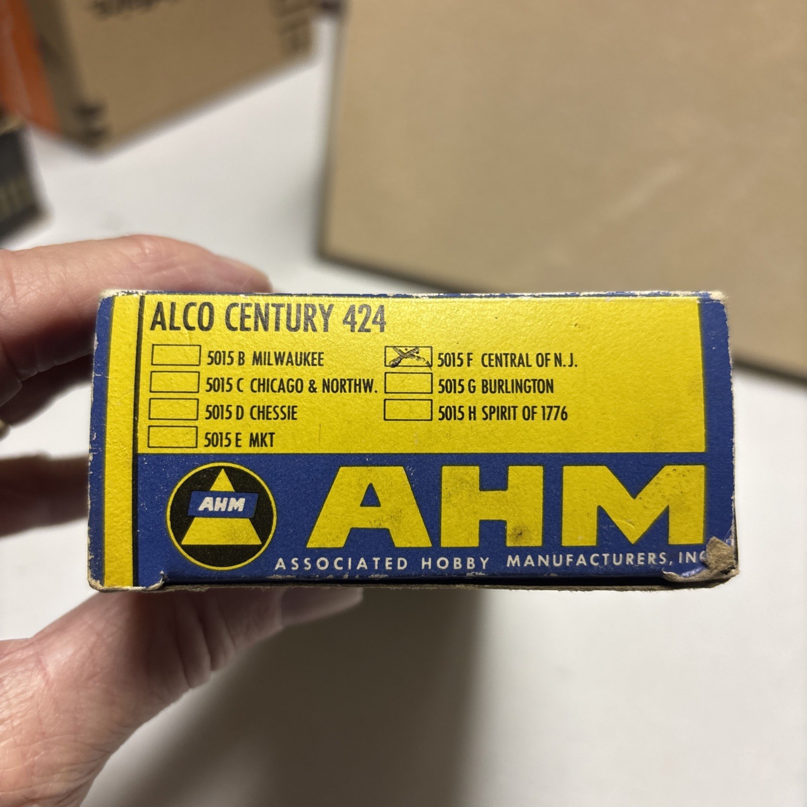 Alco Century 424 Locomotive 5015 Central If New Jersey