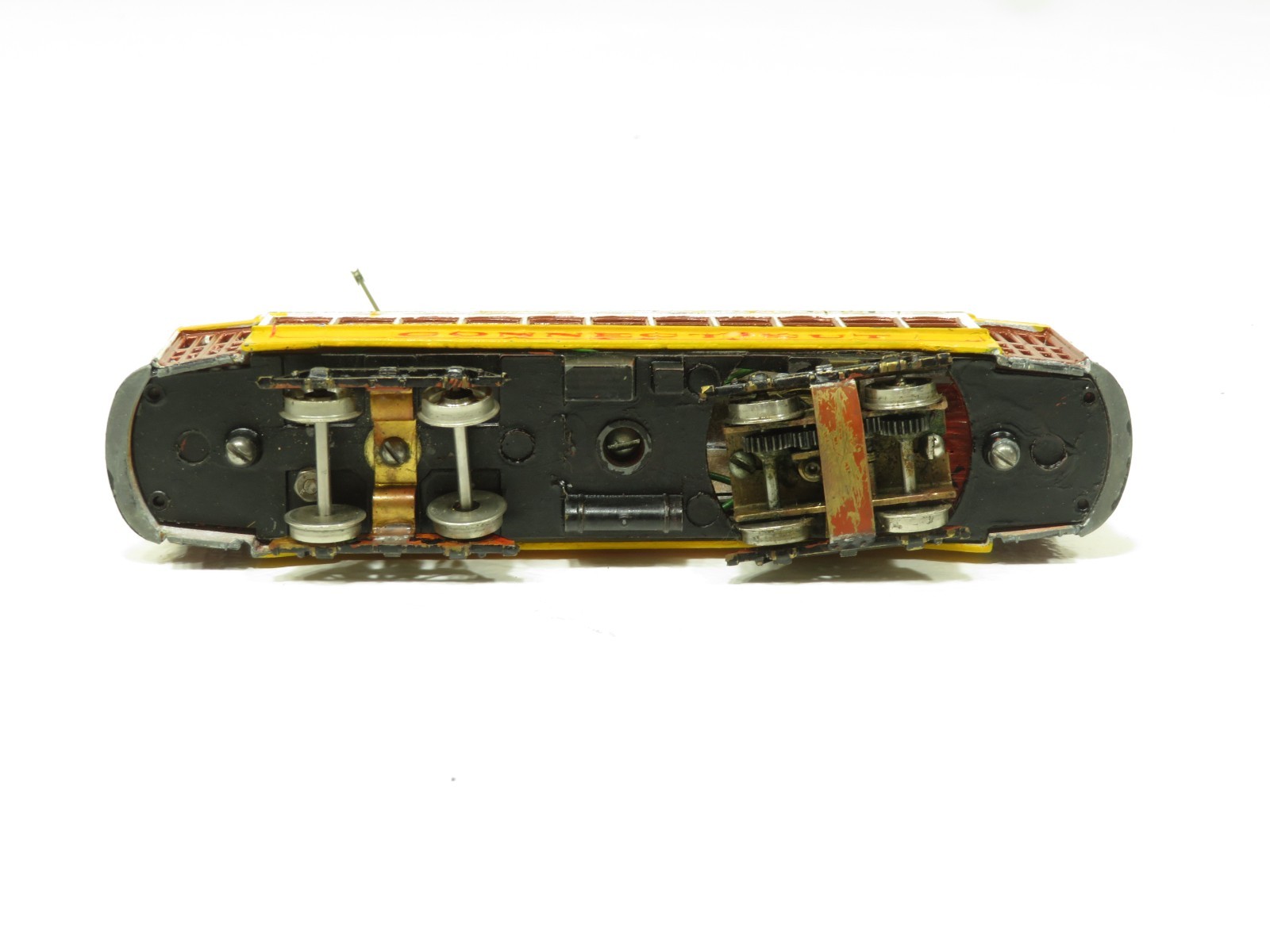 Suydam HO Brass Street Trolley Custom Painted As Is 12786