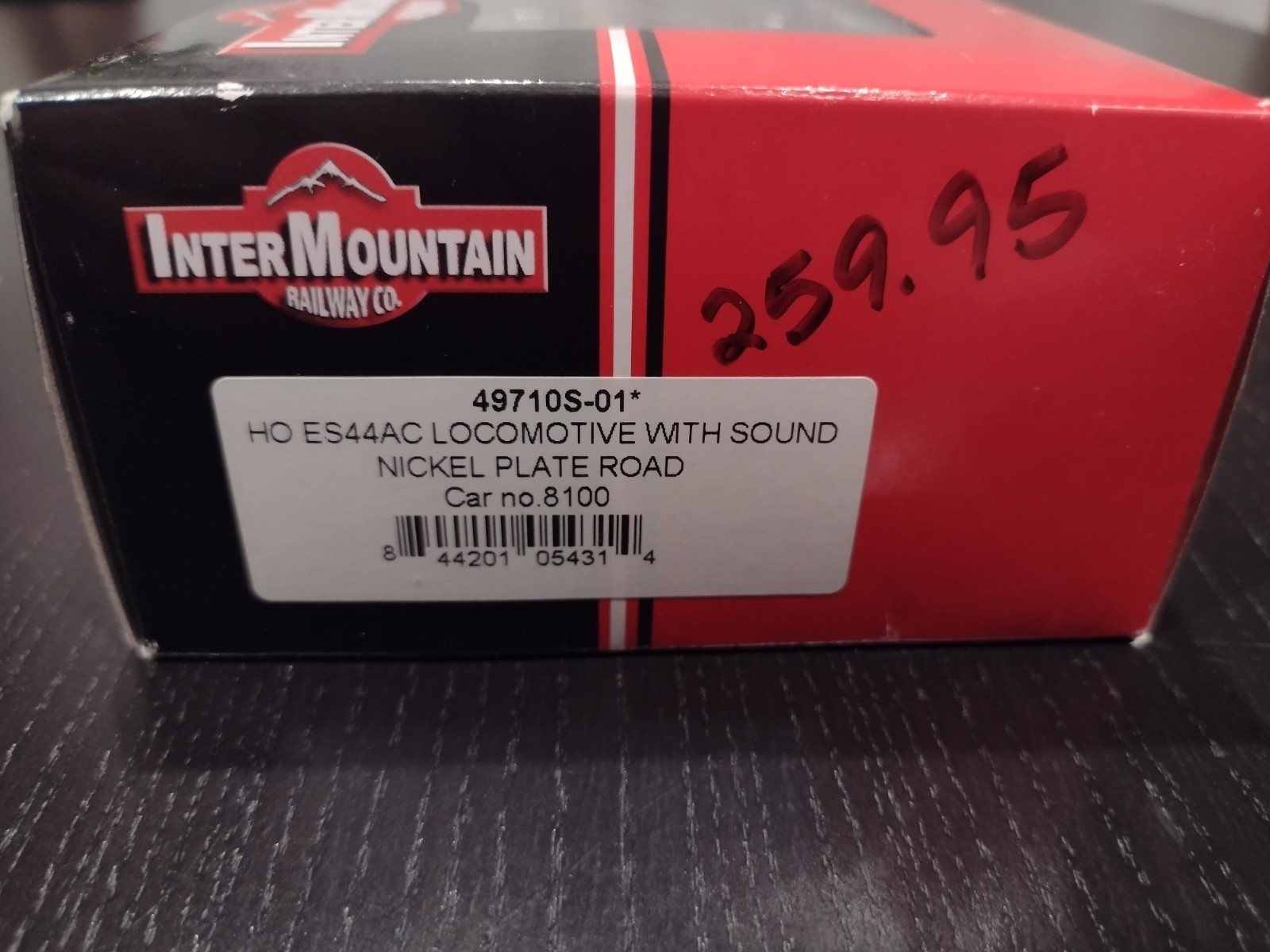 Intermountain HO ES44AC Nickel Plate Road 8100 Sound DCC 49710S-01 Locomotive