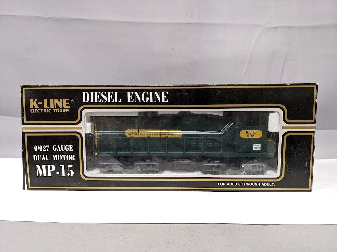 K-Line #K-2252ic KCC MP-15 Diesel Locomotive C-10