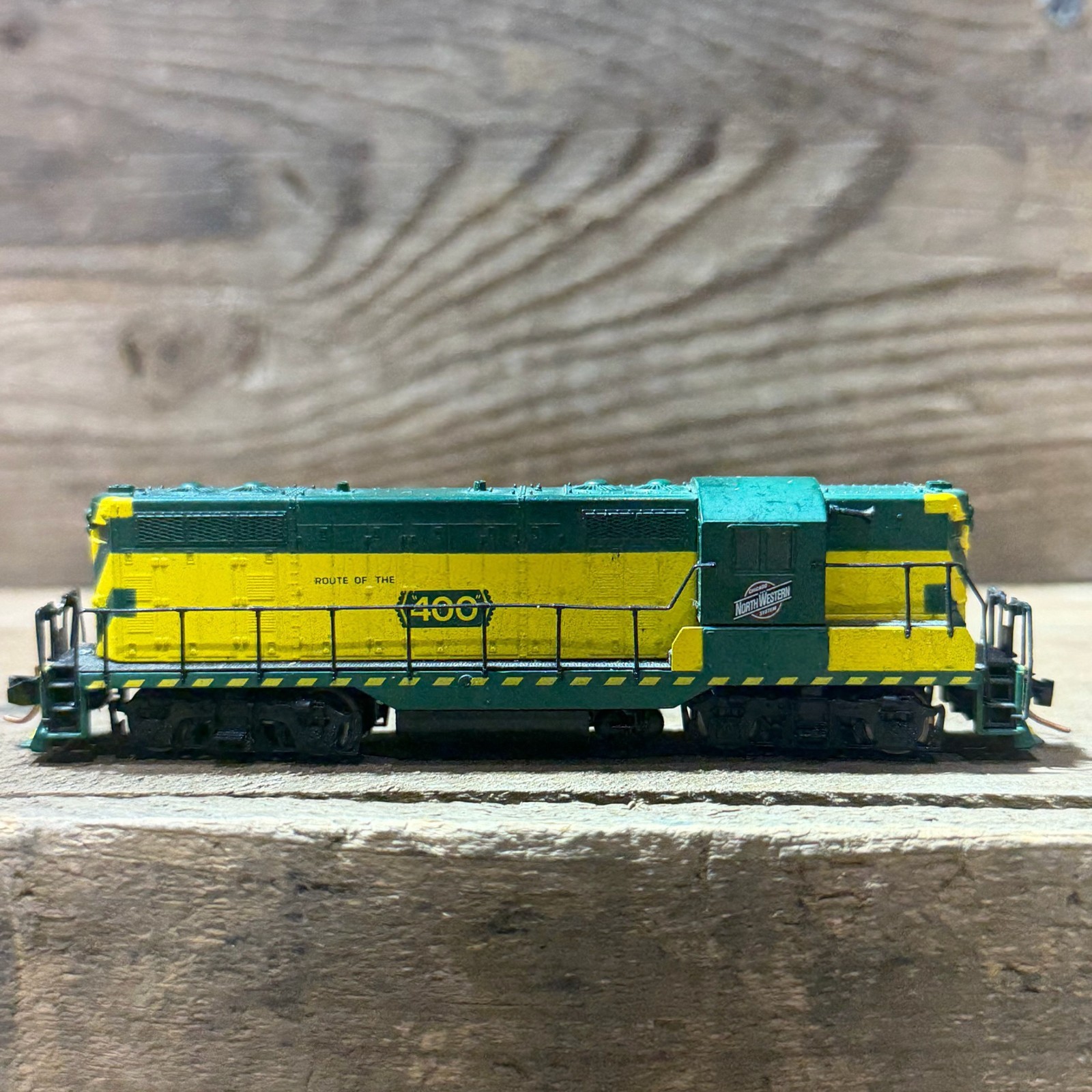 95 Atlas, Chicago Northwestern, Route of the 400 Streamliners, Diesel Locomotive