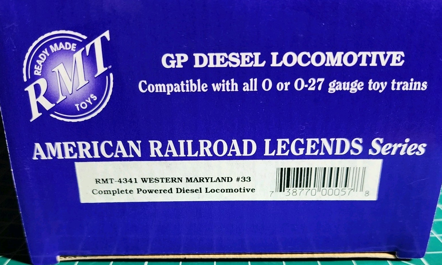 American Railroad Legends RMT-4331 Western Maryland GP Diesel O Loco NEW M49