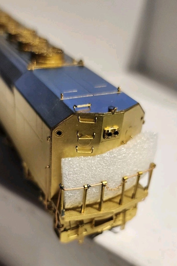 Overland Models HO Scale Brass SDF40-2 Diesel Locomotive AT&SF OMI 5888