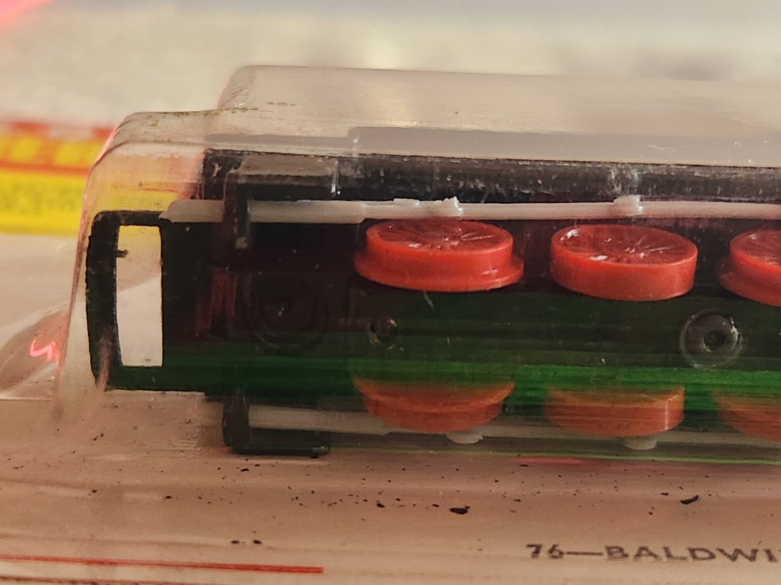 Lone Star Treble-O-Trains 76 Baldwin Steam Locomotive in Original Packaging