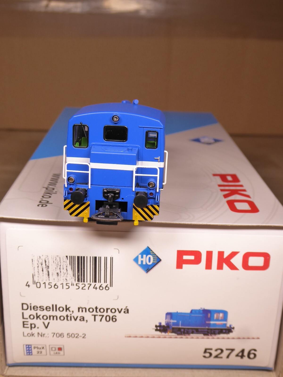 Piko 52746 H0 Diesel Locomotive Tgk 2-T706 Kaluga Der Epoch 4/6 New With LED +
