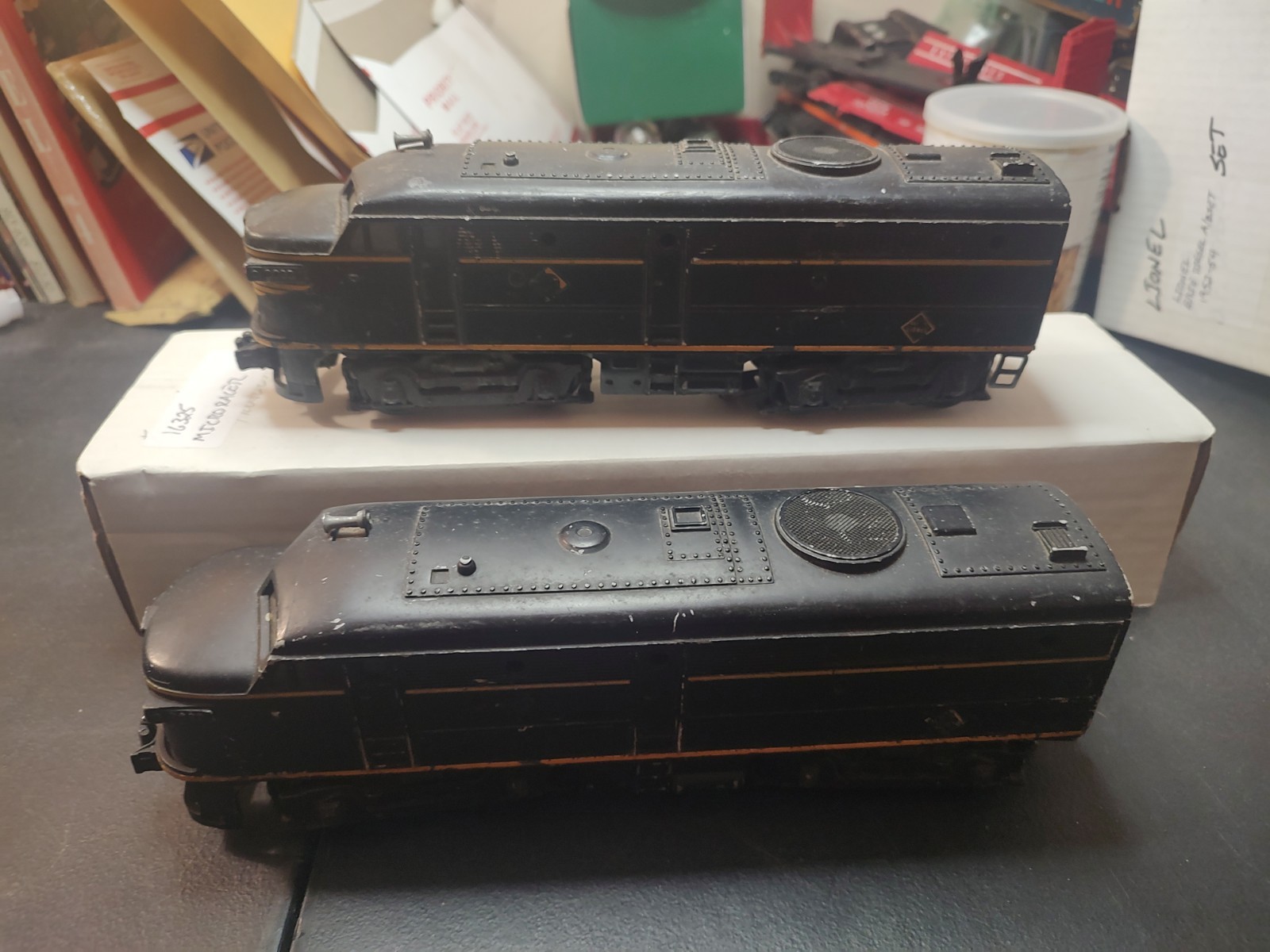 Lionel 2032 Erie AA Alco Diesel Set, 1952-54 USA NEW YORK