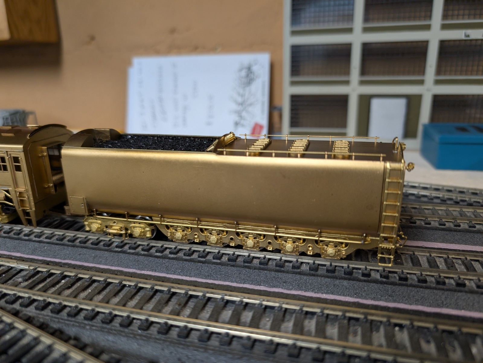 BO PFM Fujiyama Kogyo Brass NP Northern Pacific Class A5 4-8-4 – Unpainted