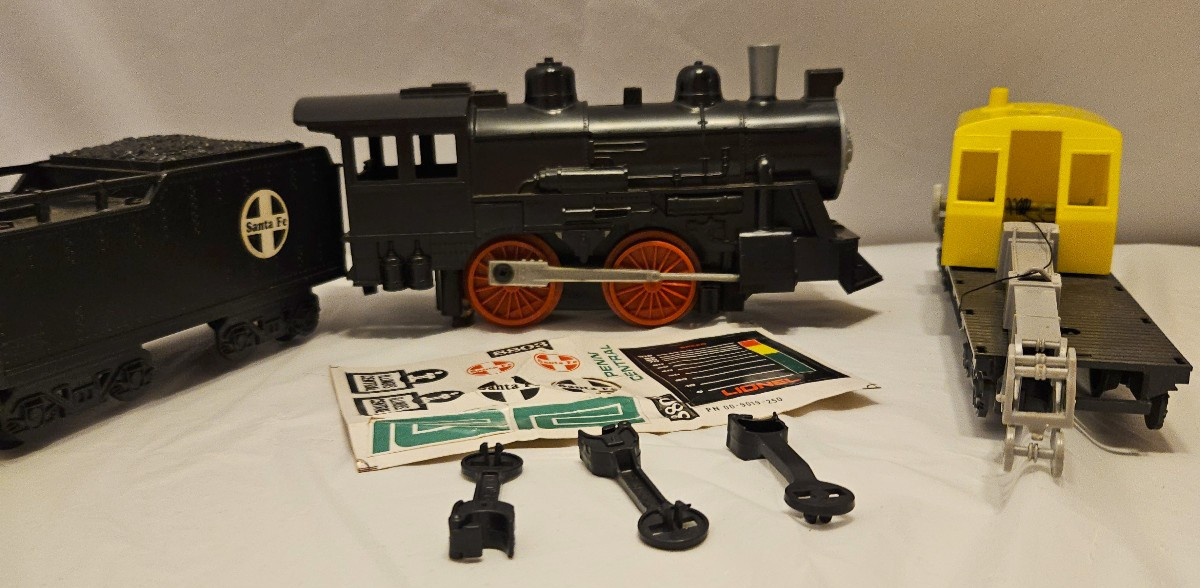 Lionel O27 1978 Workin’ on the Railroad Logging Empire 6-1862 w/decal sheet