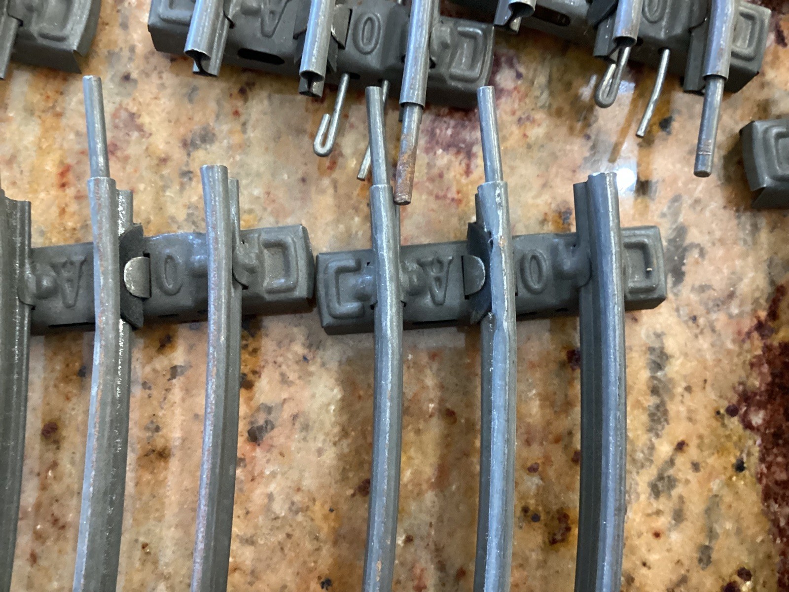 Marklin Prewar railroad set (transformer, crate, tracks, bumpers)