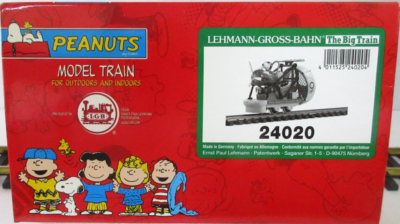 Lehmann LGB G Scale Motorized Peanuts Snoopy Flyer #24020